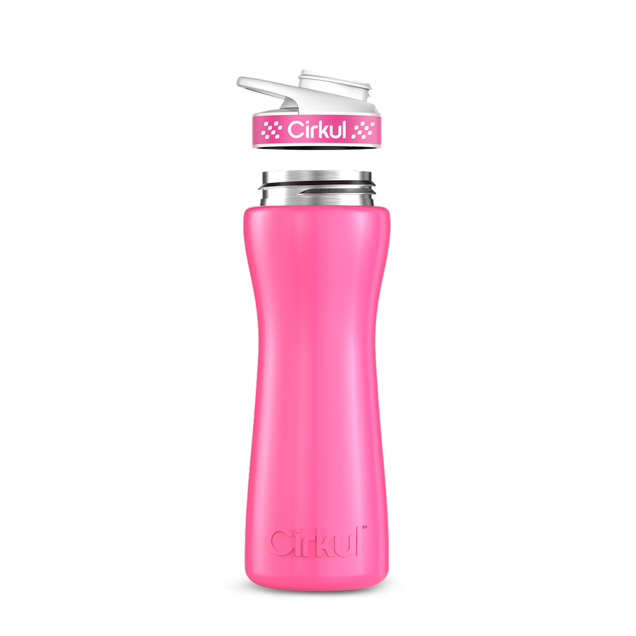 22oz. Stainless Steel Bottle & Comfort Grip Lid